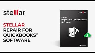 Stellar Repair for QuickBooks Software YouTube Video