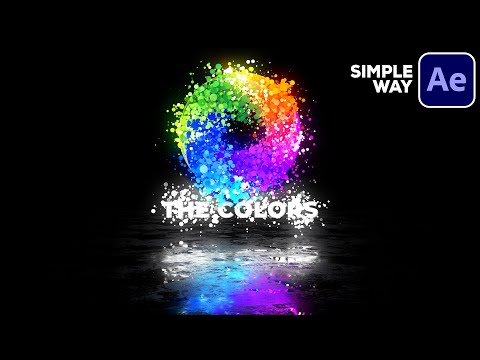 Easy After Effects Tutorial Particles Logo Text Animation Download Free Template