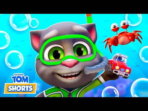 Underwater Car Chase 🥽🚗 Talking Tom Shorts (S3 Episode 36)