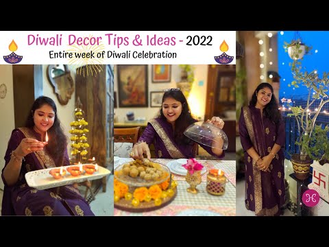 Diwali Home Decor Tips and ideas 2022 / Our Diwali Rituals / Entire Week of Diwali Celebration