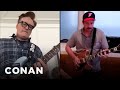 Conan & Adam Sandler Have An Impromptu Jam Session | CONAN on TBS