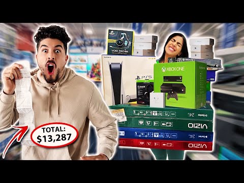 Anything My WIFE Can Carry, I'll Buy It Challenge!