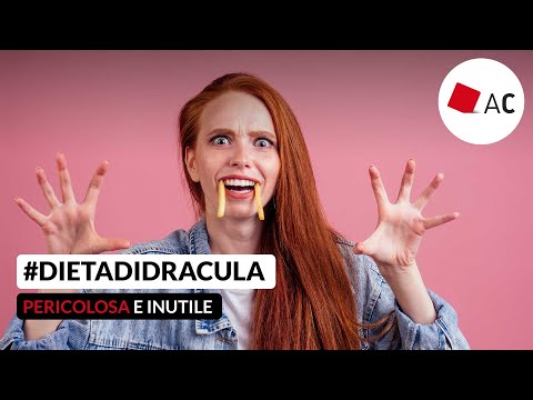 Dieta di Dracula: pericolosa e inutile. Ecco perché