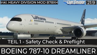Boeing 787-10 Dreamliner - Guide Checklist & Procedures  video