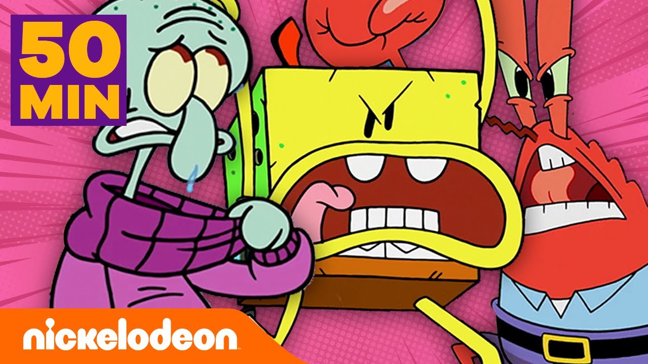 SpongeBob | Momen Terbaik SpongeBob Musim 11 - Bagian 5 selama 50 Menit! | Nickelodeon