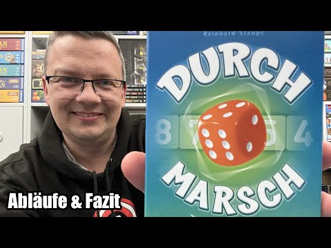 Durchmarsch (Kendi Games) - Zockerspiel was an Qwixx erinnert