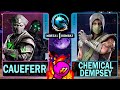 MK1 Caueferr NOOB SAIBOT VS Chemical Dempsey REPTILE Mortal Kombat 1 4K 60ᶠᵖˢ