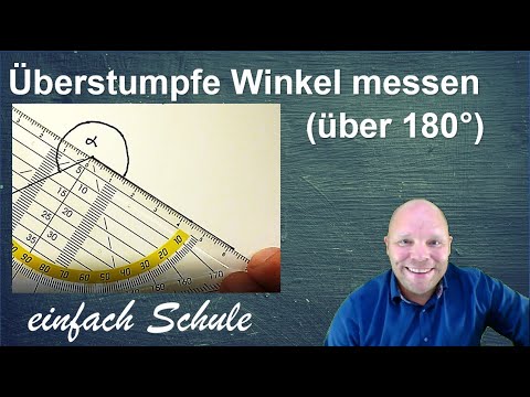 Measuring obtuse angles | Measuring angles greater than 180 degrees