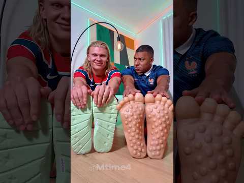 Haaland Let Mbappé Think He Won 😏💀 #football #haaland #parody