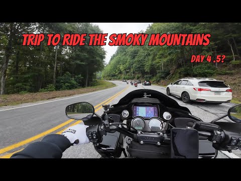 Riding northern Georgia on a Harley Davidson - Day 4 - Trip to Ride the Smoky Mountains #motorcycle