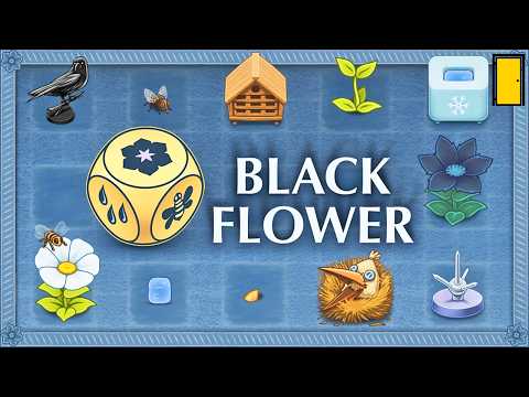 A Blooming Good Time! | Black Flower (Strategic Gardening Game)