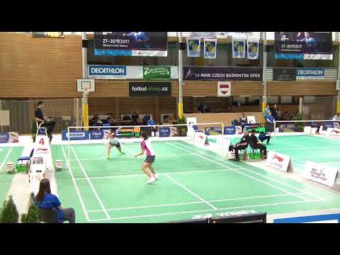 2017 Czech International (IC) - WS QF - Funahashi [JPN] vs Honderich [CAN] - Part 1 of 2