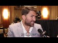 EDDIE HEARN "FOR 5-6 ROUNDS JOSHUA RUIZ WILL BE ABSOLUTE WAR & THEN JOSHUA WILL KNOCK HIM OUT!"