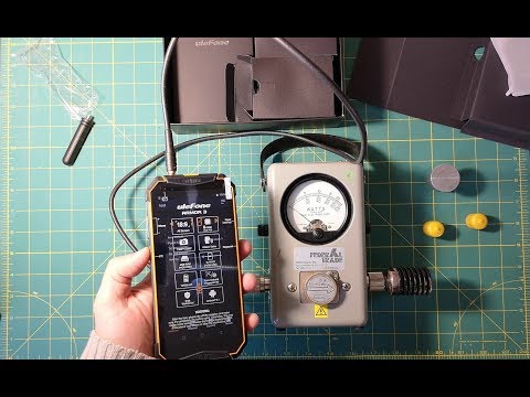 unboxing Ulefone Armor 3T  + power test + VSWR antenna UHF + sensibility test IFR