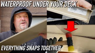 Waterproof The Underside of Your Deck With ZipUP Ceilings || Dr Decks