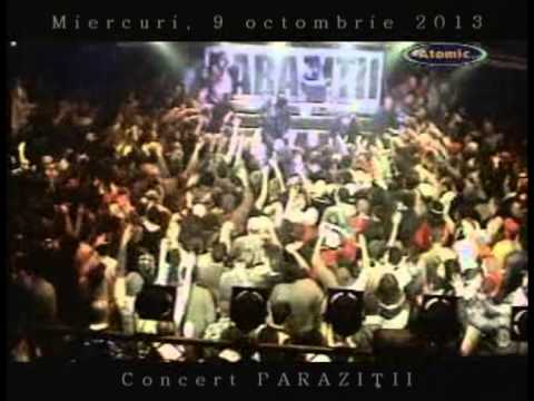 Promo Concert Parazitii 9 Octombrie 2013