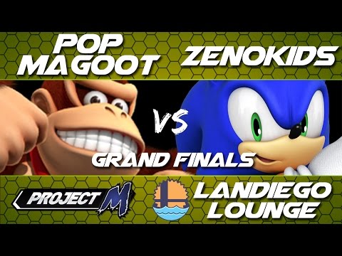 PM @ The LanDiego Lounge | GRAND FINALS - Pop Magoot (Donkey Kong) VS Zenokids (Sonic)