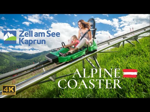 Maisiflitzer Alpine-Coaster in Zell am See-Kaprun (4K 60fps) #ExploreAustria