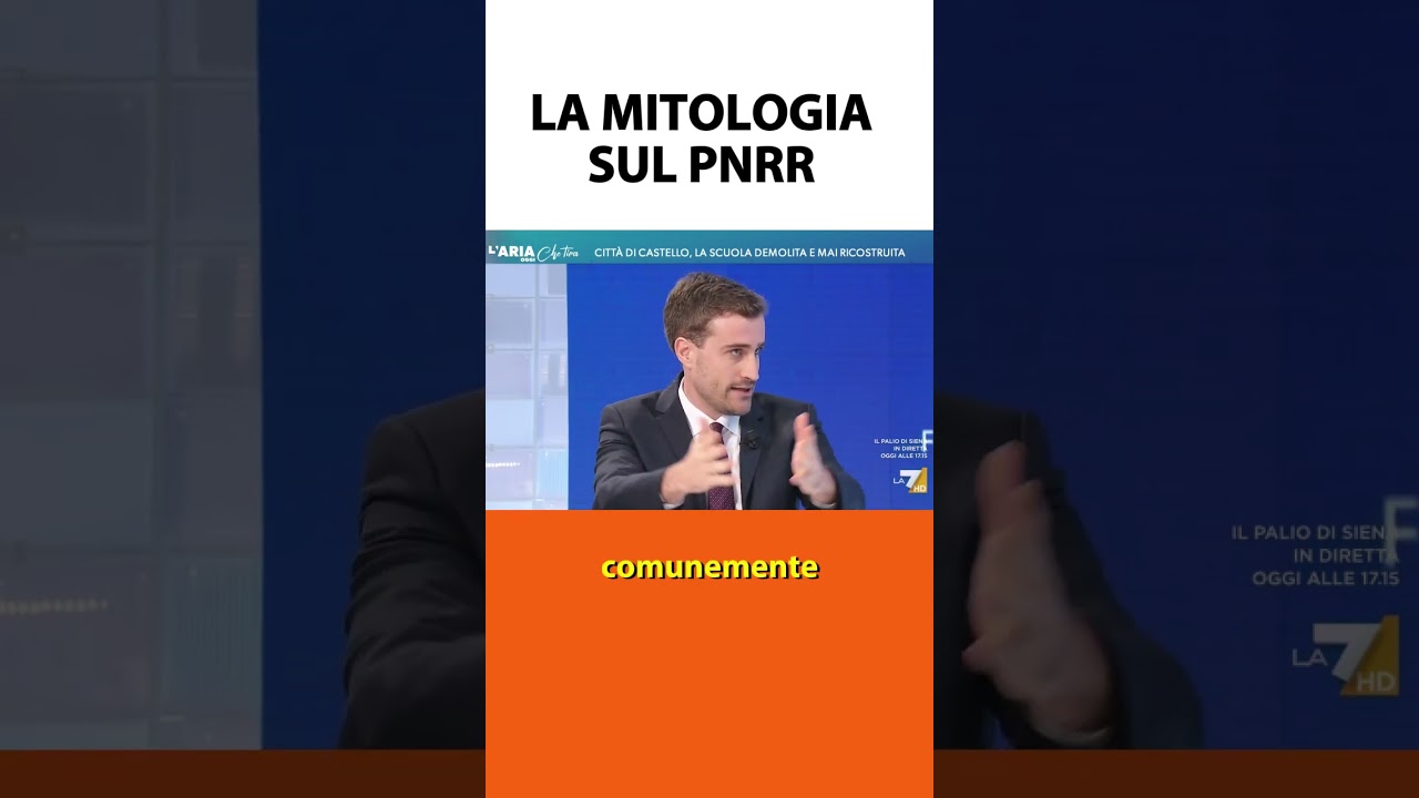 L'Aria Che Tira - 03/07/2026 - La mitologia sul PNRR