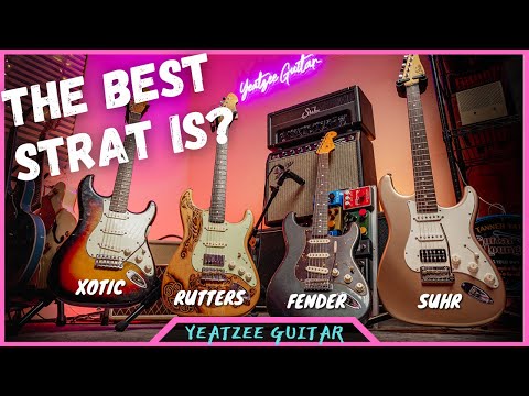 Which 'Strat' do YOU prefer? Fender vs Suhr vs Xotic vs Rutters