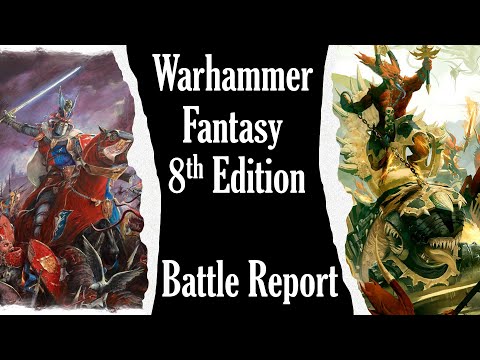 Bretonnia vs Daemons of Chaos 2500pts Warhammer Fantasy 8th Ed Battle Report