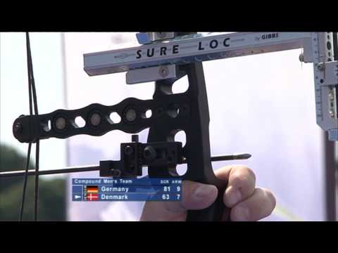 Germany v Denmark – compound men's team bronze | Porec 2009 Archery World Cup S2