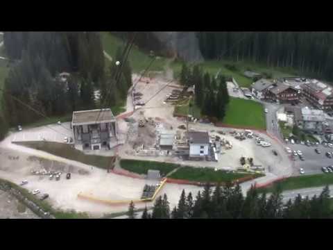 Discesa integrale Funifor Alba - Col dei Rossi, Val di Fassa