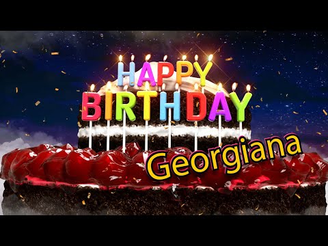 Happy Birthday Georgiana!
