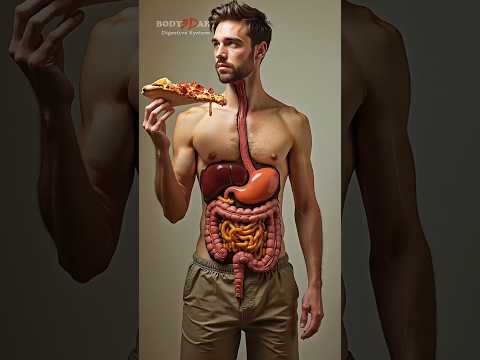 See Inside: How We REALLY Digest Pizza