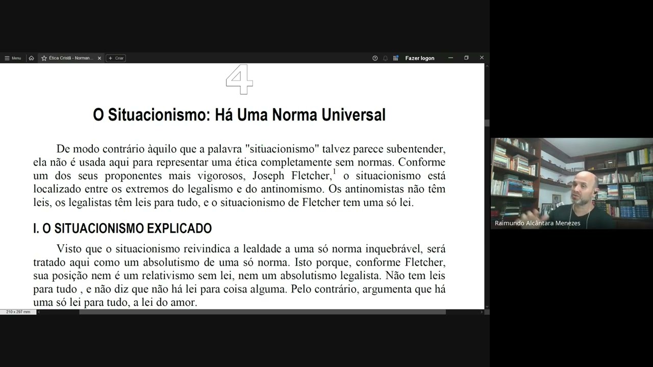 STBM Ética Cristã I e II #17 | 6ª aula parte b 26.09.2024