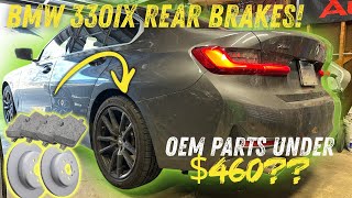 2019-2024 BMW 330i (G20) Brake Replacement w/Electronic parking brake!!