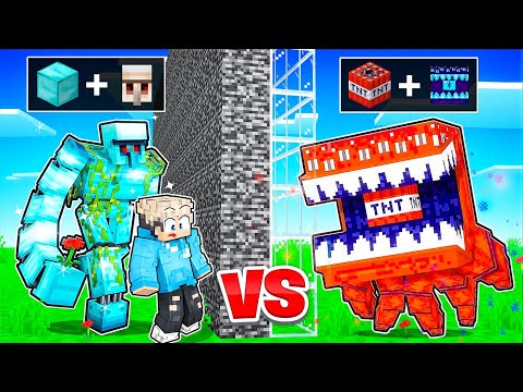 Lumi - We COMBINE our OWN MOBS in a MOB BATTLE in Minecraft!