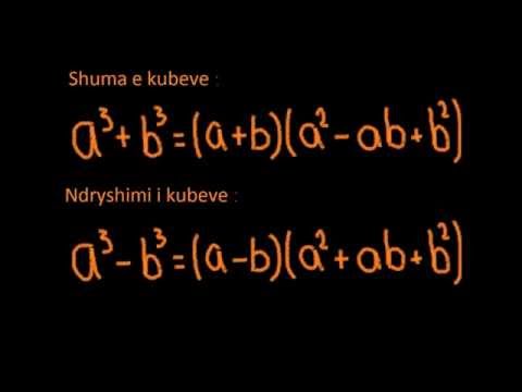 Shuma dhe ndryshimi i kubeve (1)