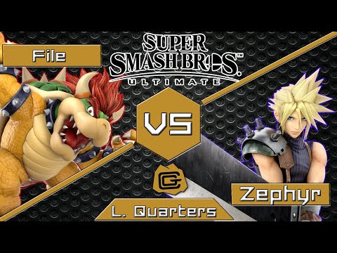 Ultimate at The Cave #38 - Zephyr vs. File - Loser Quarters - Smash Ultimate - 9/5/19