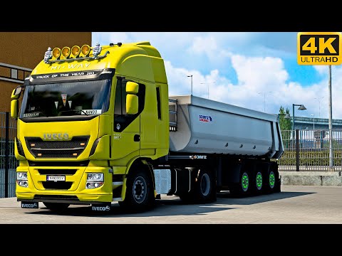 [G29] ETS2 (4K 60FPS) | PROMODS | IVECO Hi-Way 560 | ZÜRICH 🇨🇭 - BRUSSELS 🇧🇪