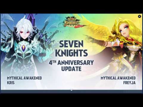 Seven Knights Reboot - NEW UPDATES !!! Myth Awaken Freyja & Kriss