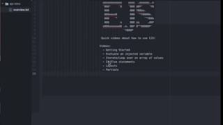 Intro to EJS - Overview - 1