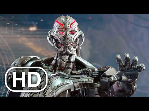 Thanos Loses To Ultron In A Fight Scene 4K ULTRA HD - Marvel Cinematic