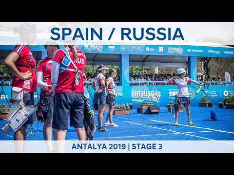 Spain v Russia – recurve women's team bronze | Antalya 2019 World Cup S3