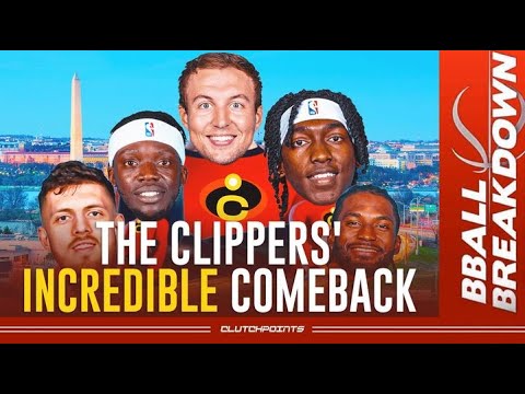Баскетбол clippers amazing comeback, what were the wizards doing? a breakdown