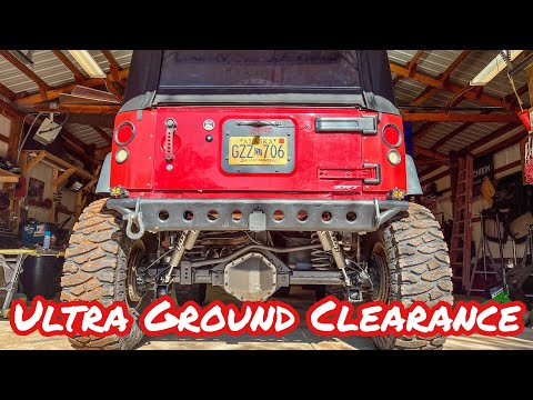 Building a High Clearance Jeep Wrangler Axle Setup - Part 1 Flushmount Shocks