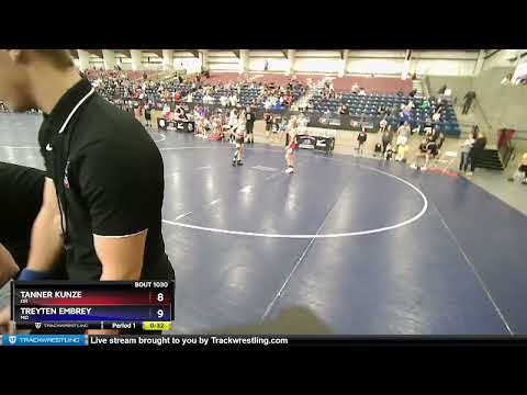 77 Lbs Champ. Round 1 - Tanner Kunze, OR Vs Treyten Embrey, MO E2b9