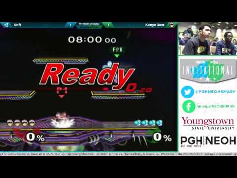 Arcadian | Kofi (Yosih) vs. Kanye Rest (Falcon) | Pools