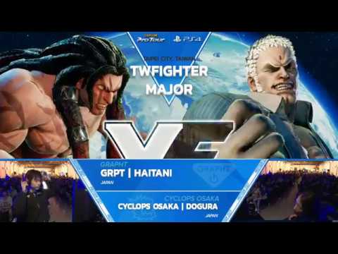 SFV: GRPT | Haitani vs Cyclops Osaka | Dogura - TW Fighter Major 2017 Top 8 - CPT 2017
