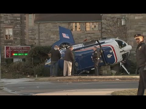 'Just thankful': Crew returns to scene of medical helicopter crash 1 year later
