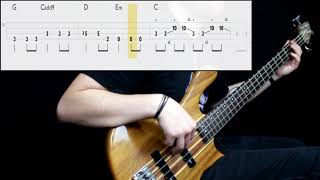 Heather Nova - Walk This World (Bass Cover) (Play Along Tabs In Video)