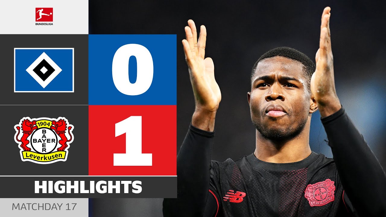Hamburger SV vs Bayer 04 Leverkusen Highlights