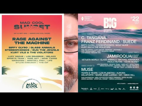 Accidente en Mad Cool: momento de la caída de Pedro Aunión