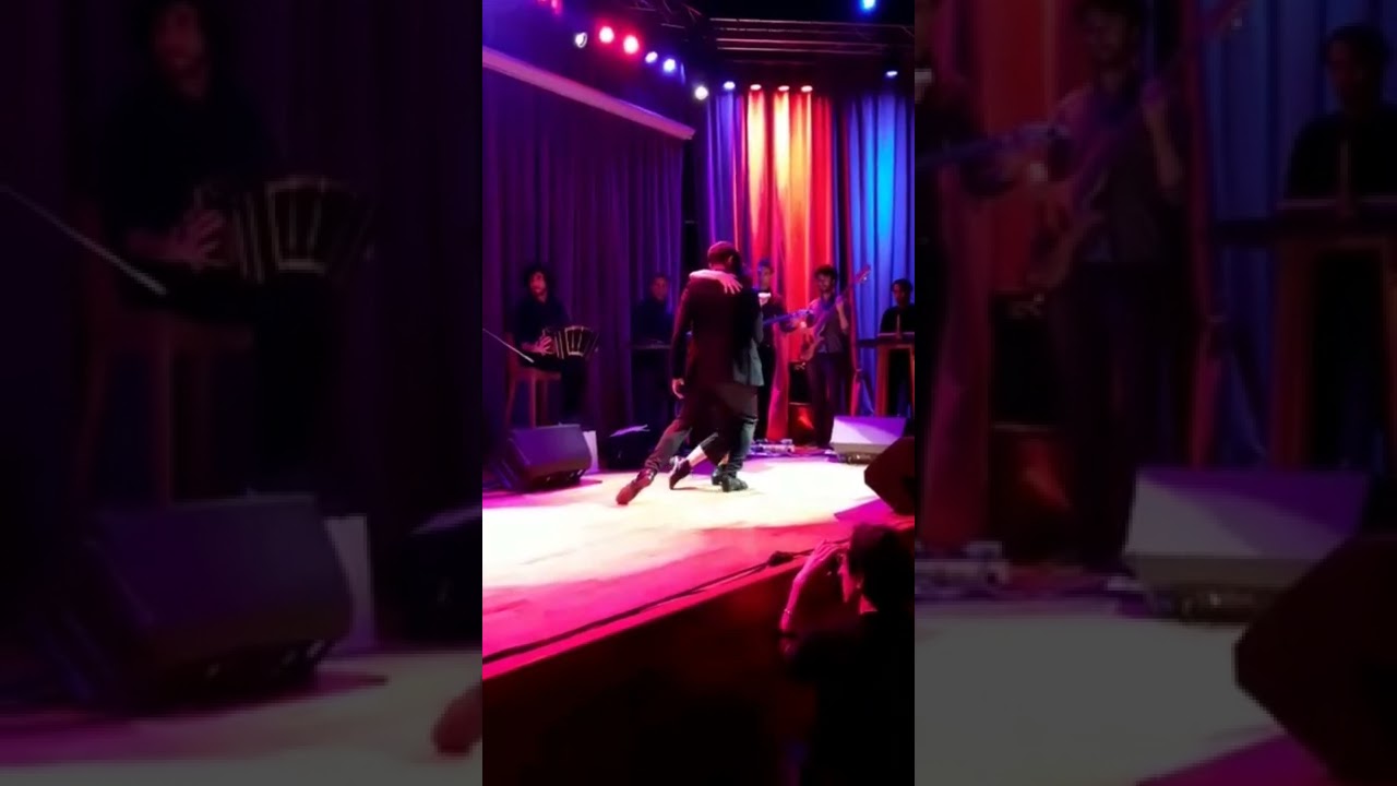 Ekaterina Semenova & Gerónimo Dorkas. La calle Social Club. Tango. Improvisation. Buenos Aires, 2019