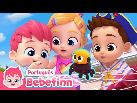 EP59 | A Dona Aranha | Cante Junto com Bebefinn | Bebefinn em Português-Canções Infantis